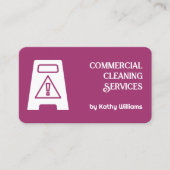 Carte De Visite Nettoyage de bureau (Devant)