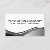 Carte De Visite Nettoyage de collaborateur | Services à domicile (Dos)