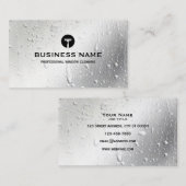 Carte De Visite Nettoyage de fenêtres professionnel (Devant / Derrière)