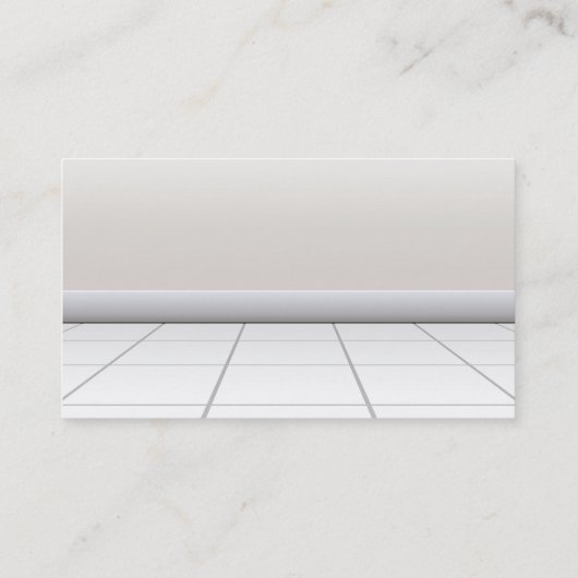 Carte De Visite Nettoyage de la maison (Dos)