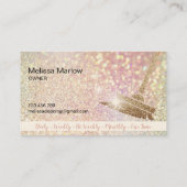 Carte De Visite Nettoyage de la maison de femme de ménage (Dos)