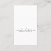 Carte De Visite Nettoyage de la maison de lave-fenêtre (Dos)