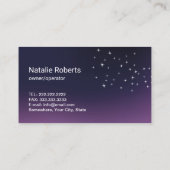 Carte De Visite Nettoyage de la maison Maid Plumes Duster Profond  (Dos)