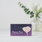 Carte De Visite Nettoyage de la maison Maid Plumes Duster Profond  (Debout devant)