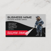 Carte De Visite Nettoyage de la maison par lave-pression (Devant)