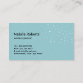 Carte De Visite Nettoyage de la maison Plumes Duster Ménage (Dos)