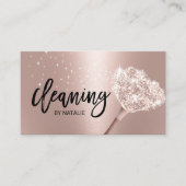 Carte De Visite Nettoyage de la maison Service de femme de ménage (Devant)