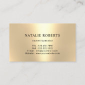 Carte De Visite Nettoyage de la maison Service de ménage moderne N (Dos)