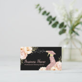 Carte De Visite Nettoyage de la maison Service domestique Moderne  (Debout devant)