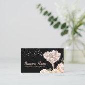 Carte De Visite Nettoyage de la maison Service domestique Plumes f (Debout devant)