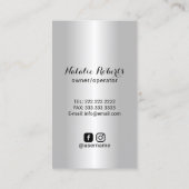 Carte De Visite Nettoyage de la maison Spray moderne Bouteille & F (Dos)