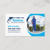 Carte De Visite Nettoyage de l'alimentation de lavage à pression b (Devant)
