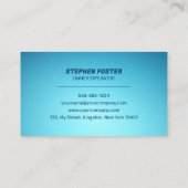 Carte De Visite Nettoyage de l'alimentation de lavage de la maison (Dos)