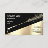 Carte De Visite Nettoyage de l'alimentation de lavage sous pressio (Devant)