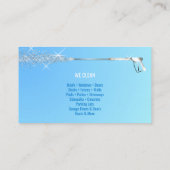 Carte De Visite Nettoyage de l'alimentation de lavage sous pressio (Dos)