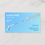 Carte De Visite Nettoyage de l'alimentation de lavage sous pressio (Devant)