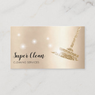 Carte De Visite Nettoyage de maison de femme de ménage