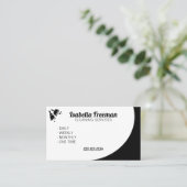 Carte De Visite Nettoyage de maison de femme de ménage unique en n (Debout devant)