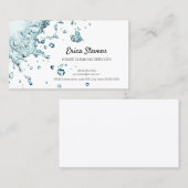 Carte De Visite Nettoyage de maison professionnel eau douce (Devant / Derrière)