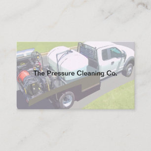Carte De Visite Nettoyage de services de lavage sous pression