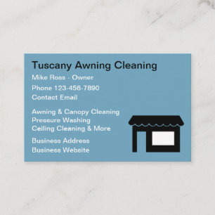 Carte De Visite Nettoyage de stores et lavage sous pression