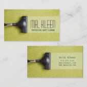 Carte De Visite Nettoyage de tapis, Planchers, Entreprises de vape (Devant / Derrière)