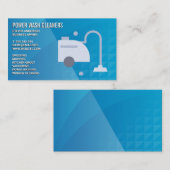 Carte De Visite Nettoyage de tapis | Vacuum à vapeur (Devant / Derrière)