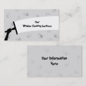 Carte De Visite Nettoyage de vitres (Devant / Derrière)