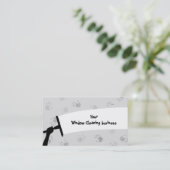 Carte De Visite Nettoyage de vitres (Debout devant)