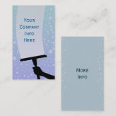 Carte De Visite Nettoyage de vitres (Devant / Derrière)