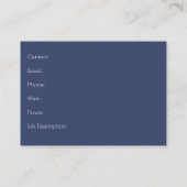 Carte De Visite Nettoyage des dégâts de la grêle saisonnière (Dos)