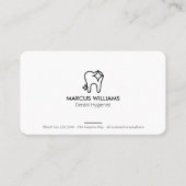 Carte De Visite Nettoyage des dents (Devant)