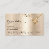 Carte De Visite Nettoyage des domestiques moderne Sparkle (Dos)