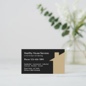 Carte De Visite Nettoyage Des Ventilateurs D'Air Et De Sèche-Sèche (Debout devant)