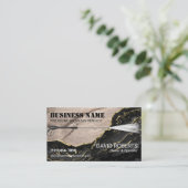 Carte De Visite Nettoyage du marbre d'agate d'or à pression (Debout devant)