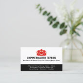 Carte De Visite Nettoyage et réparation des reins (Debout devant)