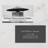 Carte De Visite Nettoyage et réparations des balais de rein (Devant / Derrière)