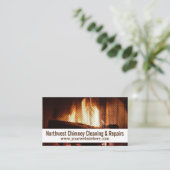 Carte De Visite Nettoyage et réparations des balais de rein  (Debout devant)