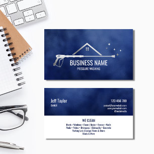 Carte De Visite Nettoyage haute pression professionnel Puissance M