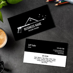 Carte De Visite Nettoyage haute pression professionnel Puissance M