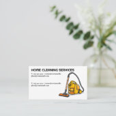 Carte De Visite Nettoyage industriel | Vacum (Debout devant)