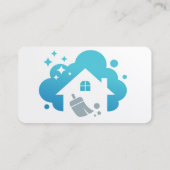 Carte De Visite Nettoyage Nettoyage Maison Maison Privée (Dos)