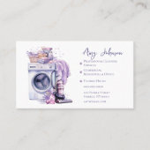 Carte De Visite Nettoyage professionnel aquarelle (Devant)