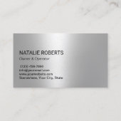 Carte De Visite Nettoyage professionnel de la maison Vacuum Cleane (Dos)