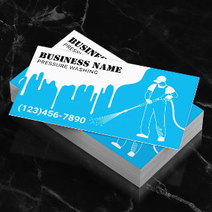 Carte De Visite Nettoyage professionnel de la pression