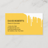 Carte De Visite Nettoyage professionnel de l'alimentation sous pre (Dos)