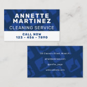 Carte De Visite Nettoyage professionnel moderne (Devant / Derrière)