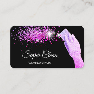 Carte De Visite Nettoyage Professionnel moderne