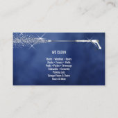 Carte De Visite Nettoyage professionnel sous pression Nettoyage so (Dos)