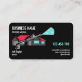 Carte De Visite Nettoyage professionnel sous pression Nettoyage so (Devant)